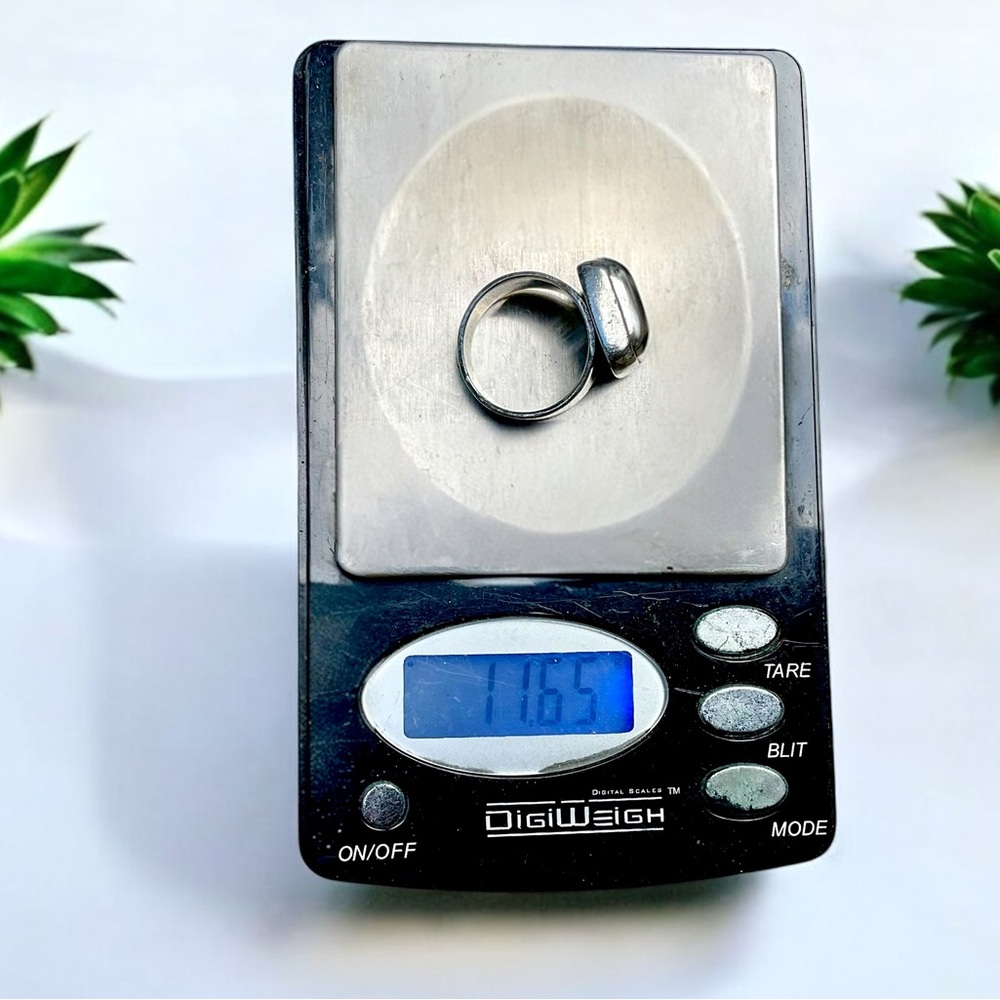 Vintage Solid Sterling Ring - image 5